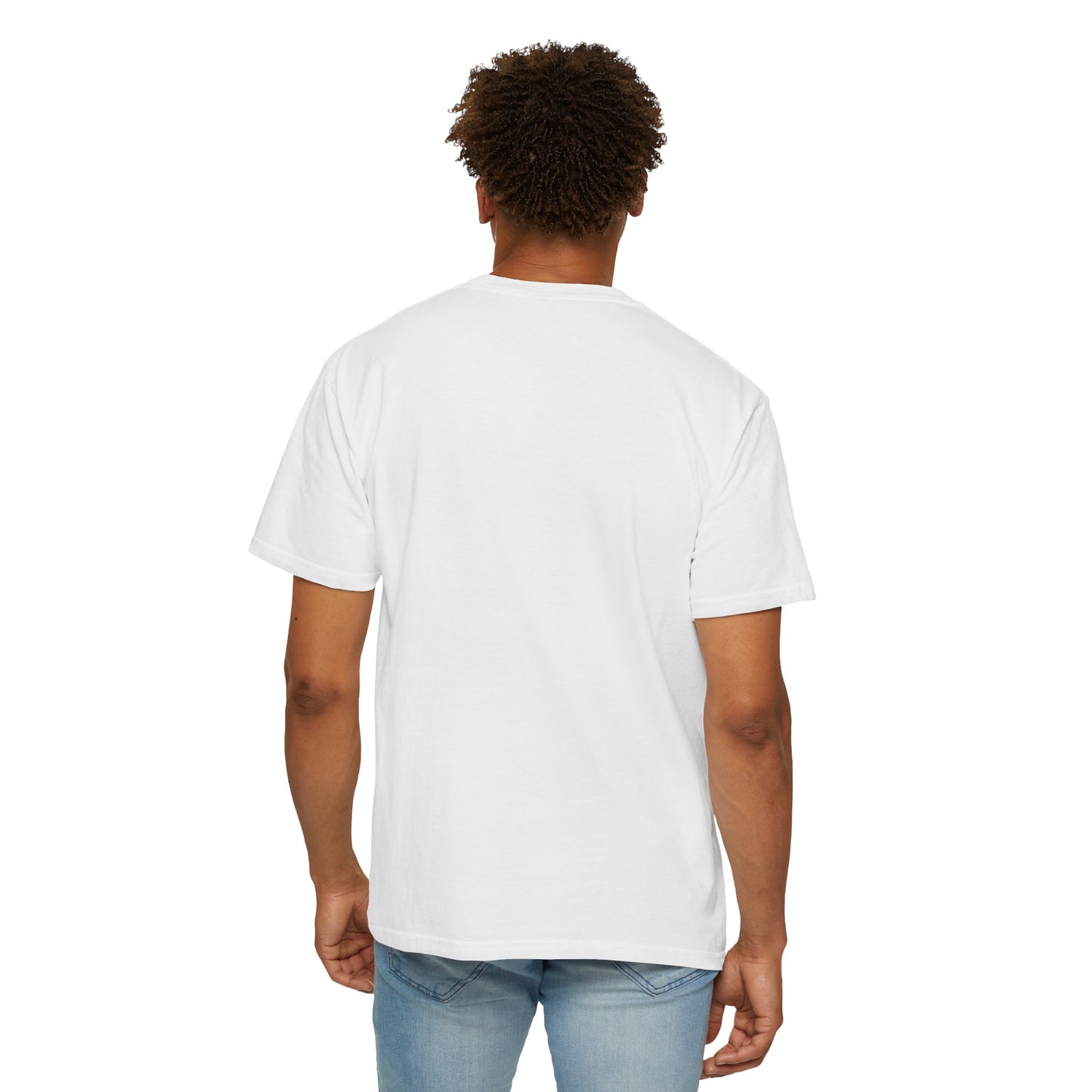 (Title) White Unisex T-shirt - Didn't Ask To Feel This Much