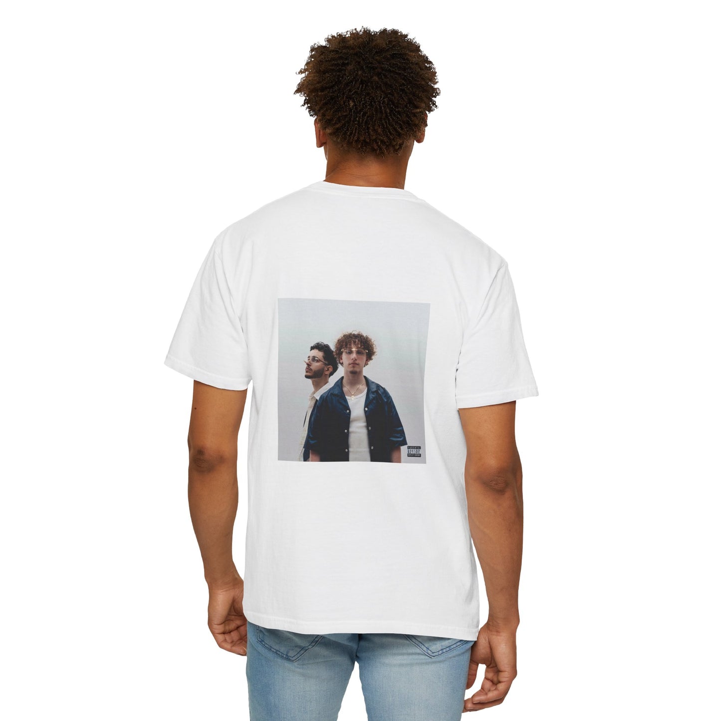 (Album Cover) White Unisex T-shirt - Didn't Ask To Feel This Much