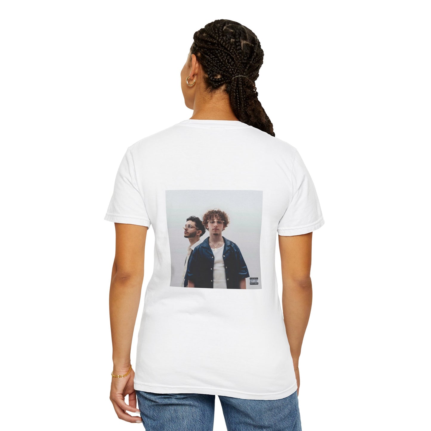 (Album Cover) White Unisex T-shirt - Didn't Ask To Feel This Much